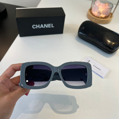 Chanel Fashion Blue Lens Sunglasses for Men & Women - detail image 5