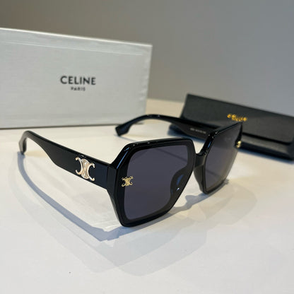 Celine Fashion Black Lens Sunglasses for Men & Women - 431958