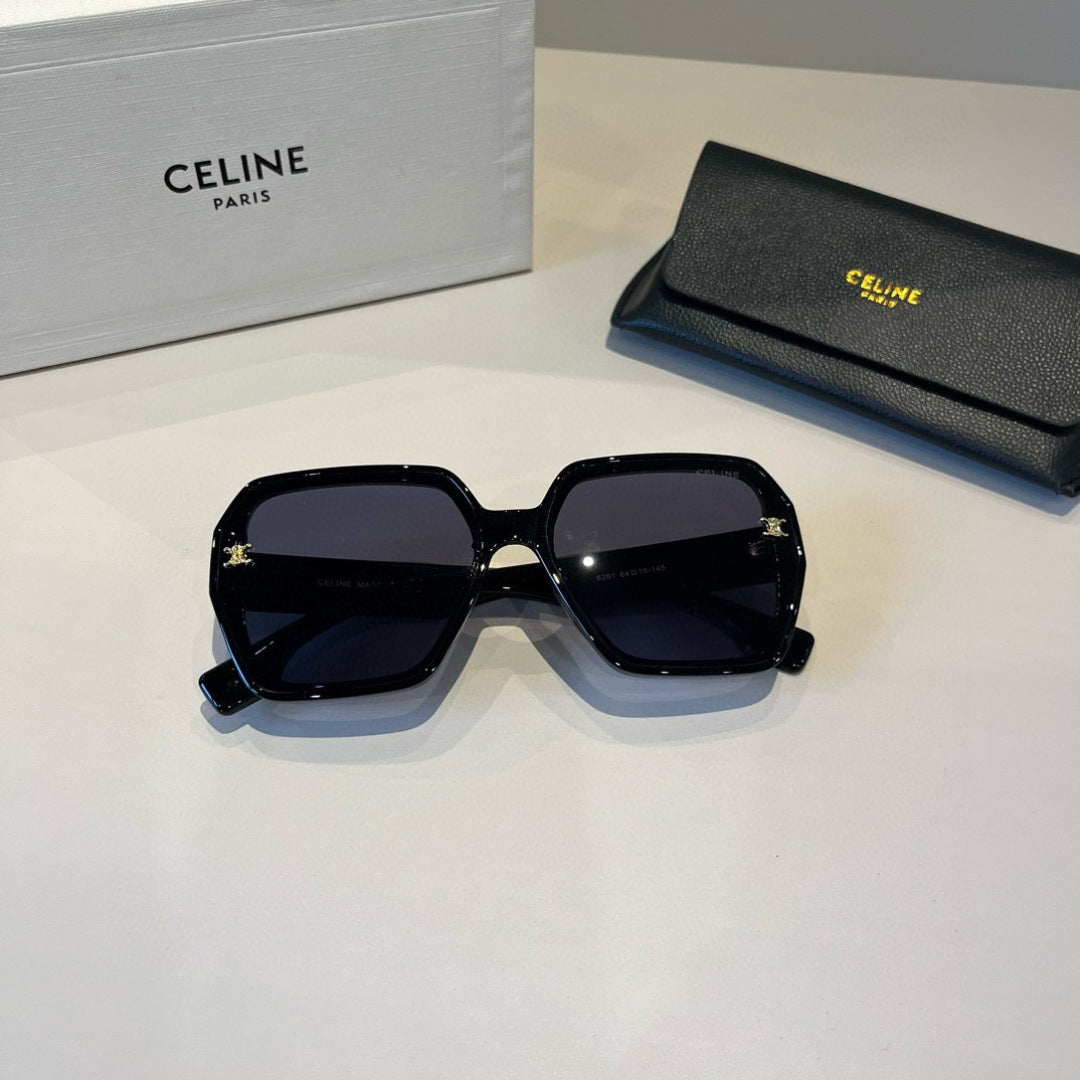 Celine Fashion Black Lens Sunglasses for Men & Women - 431958 - detail image 9