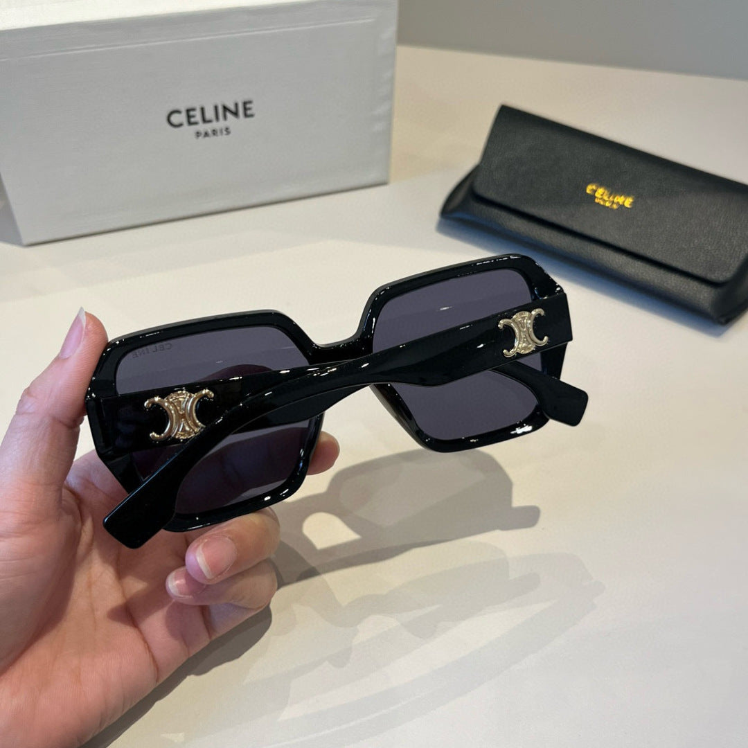 Celine Fashion Black Lens Sunglasses for Men & Women - 415604 - detail image 5