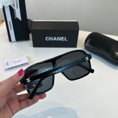 Chanel Fashion Black Lens Sunglasses for Men & Women - 493465 - detail image 8