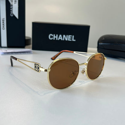 Chanel Fashion Brown Lens Sunglasses for Men & Women