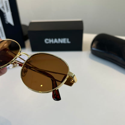Chanel Fashion Brown Lens Sunglasses for Men & Women - detail image 7