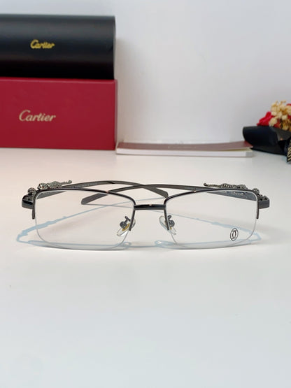 Cartier Square Silver Lens Sunglasses for Men & Women - 358527 - detail image 2