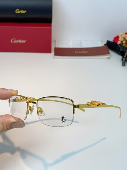 Cartier Square Orange Lens Sunglasses for Men & Women - 358529 - detail image 6