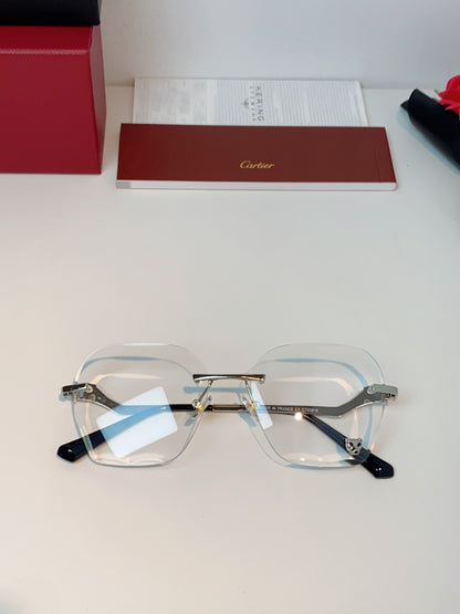 Cartier Photochromic Rimless Silver Lens Sunglasses for Men & Women - 372221 - detail image 9