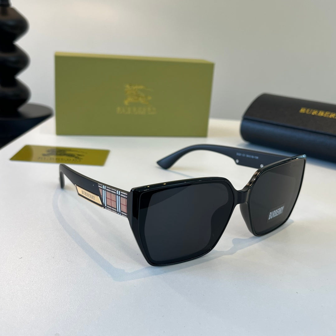 Burberry Fashion Black Lens Sunglasses for Men & Women - 432468