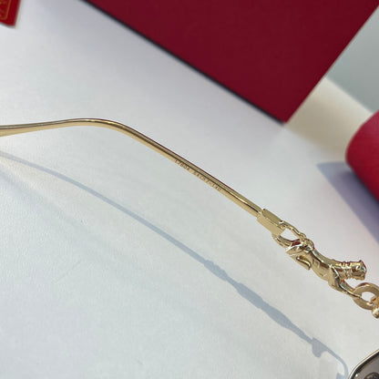 Cartier Lightweight Metal Rimless Silver Lens Sunglasses for Men & Wo - 432249 - detail image 10