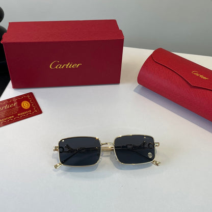 Cartier Lightweight Metal Rimless Silver Lens Sunglasses for Men & Wo - 432251 - detail image 4