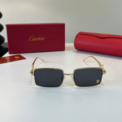 Cartier Lightweight Metal Rimless Silver Lens Sunglasses for Men & Wo - 493679 - detail image 2