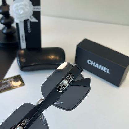 Chanel Fashion Black Lens Sunglasses for Men & Women - 493449 - detail image 8