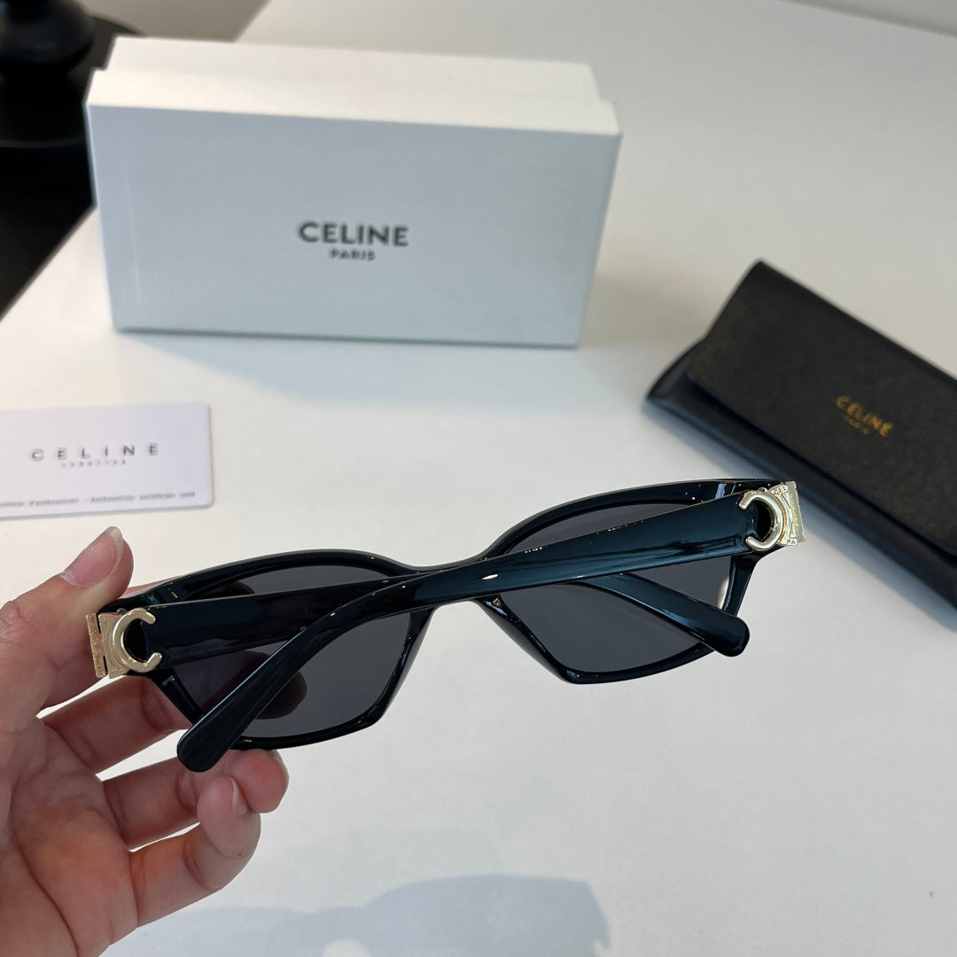 Celine Fashion Black Lens Sunglasses for Men & Women - 465486 - detail image 7
