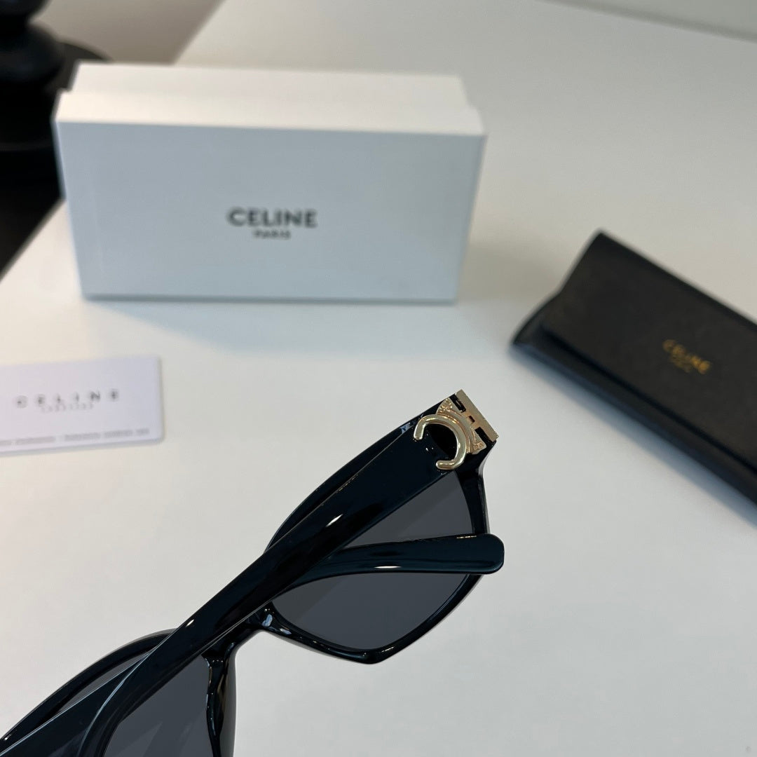 Celine Fashion Black Lens Sunglasses for Men & Women - 465486 - detail image 6