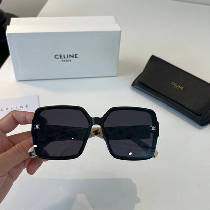Celine Fashion Black Lens Sunglasses for Men & Women - 358296 - detail image 5
