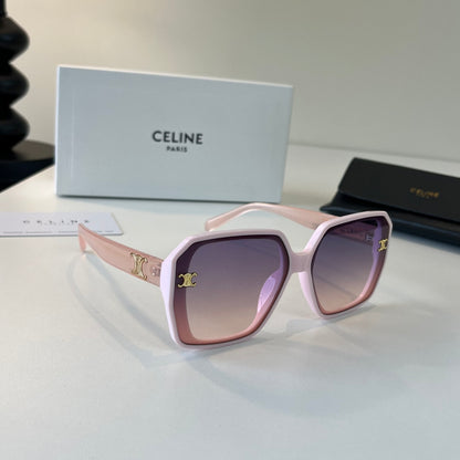 Celine Fashion Silver Lens Sunglasses for Men & Women - 358298