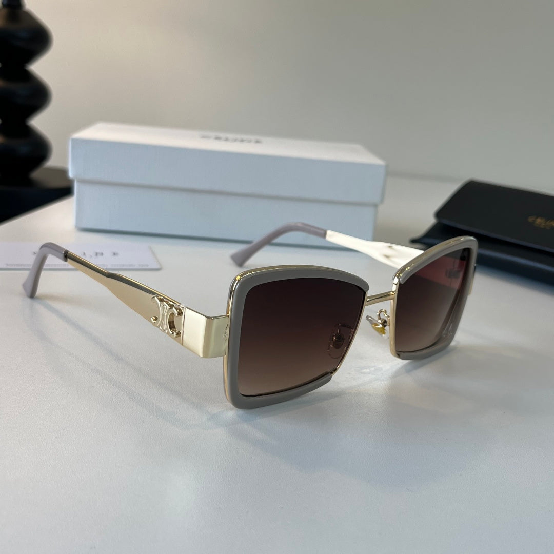 Celine Fashion Silver Lens Sunglasses for Men & Women - 398841