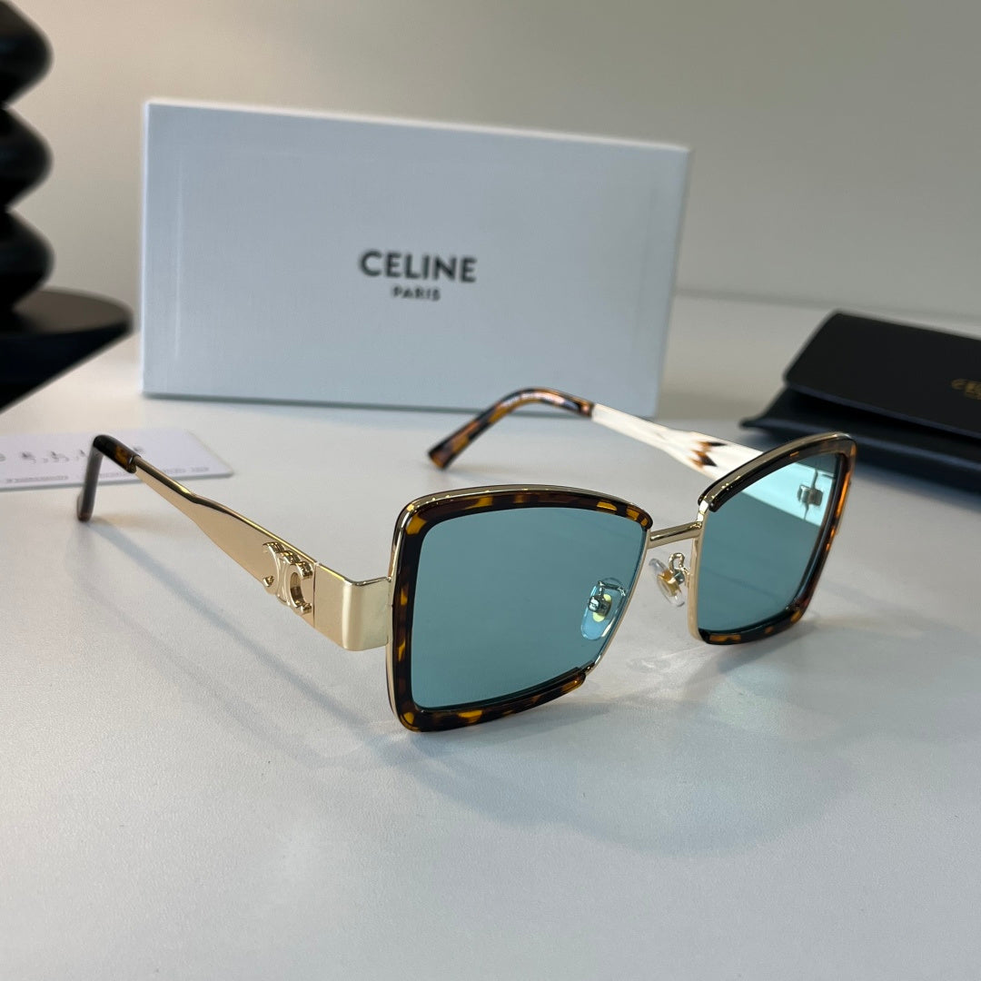 Celine Fashion Blue Lens Sunglasses for Men & Women - 398842