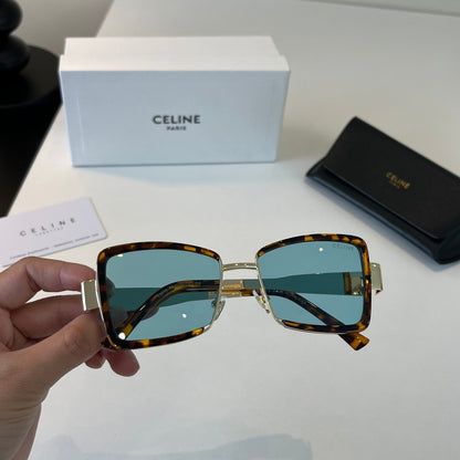 Celine Fashion Blue Lens Sunglasses for Men & Women - 358300 - detail image 4
