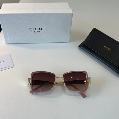 Celine Fashion Red Lens Sunglasses for Men & Women - detail image 4