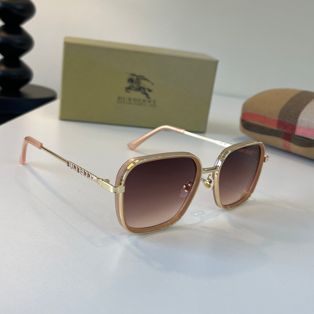 Burberry Fashion Red Lens Sunglasses for Men & Women - 358609