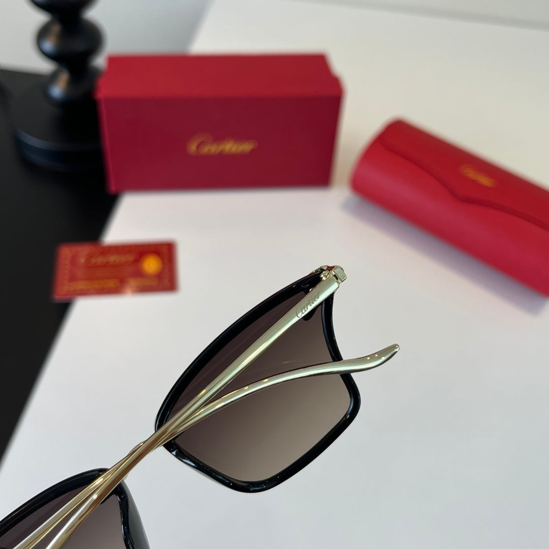 Cartier Lightweight Metal Rimless Silver Lens Sunglasses for Men & Wo - 432293 - detail image 7