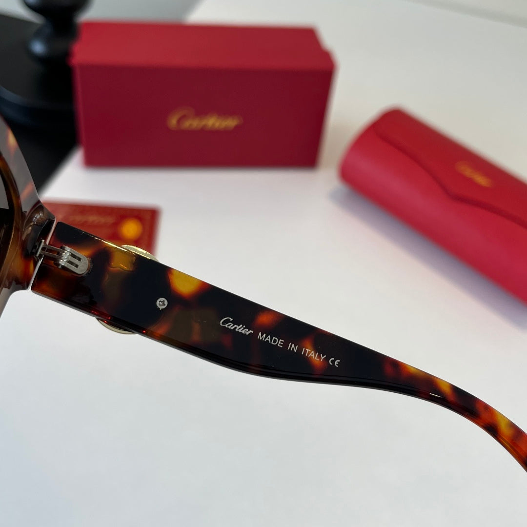 Cartier Fashion Black Lens Sunglasses for Men & Women - 415864 - detail image 9
