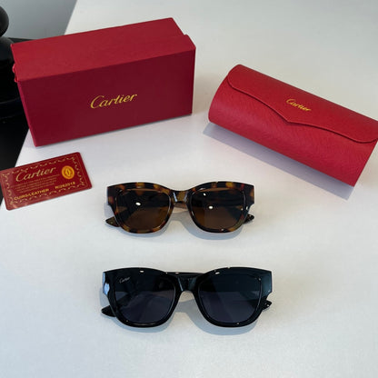 Cartier Fashion Black Lens Sunglasses for Men & Women - 415864 - detail image 10
