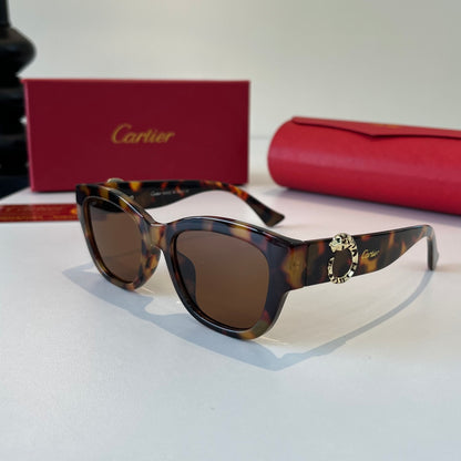 Cartier Fashion Black Lens Sunglasses for Men & Women - 382747 - detail image 3