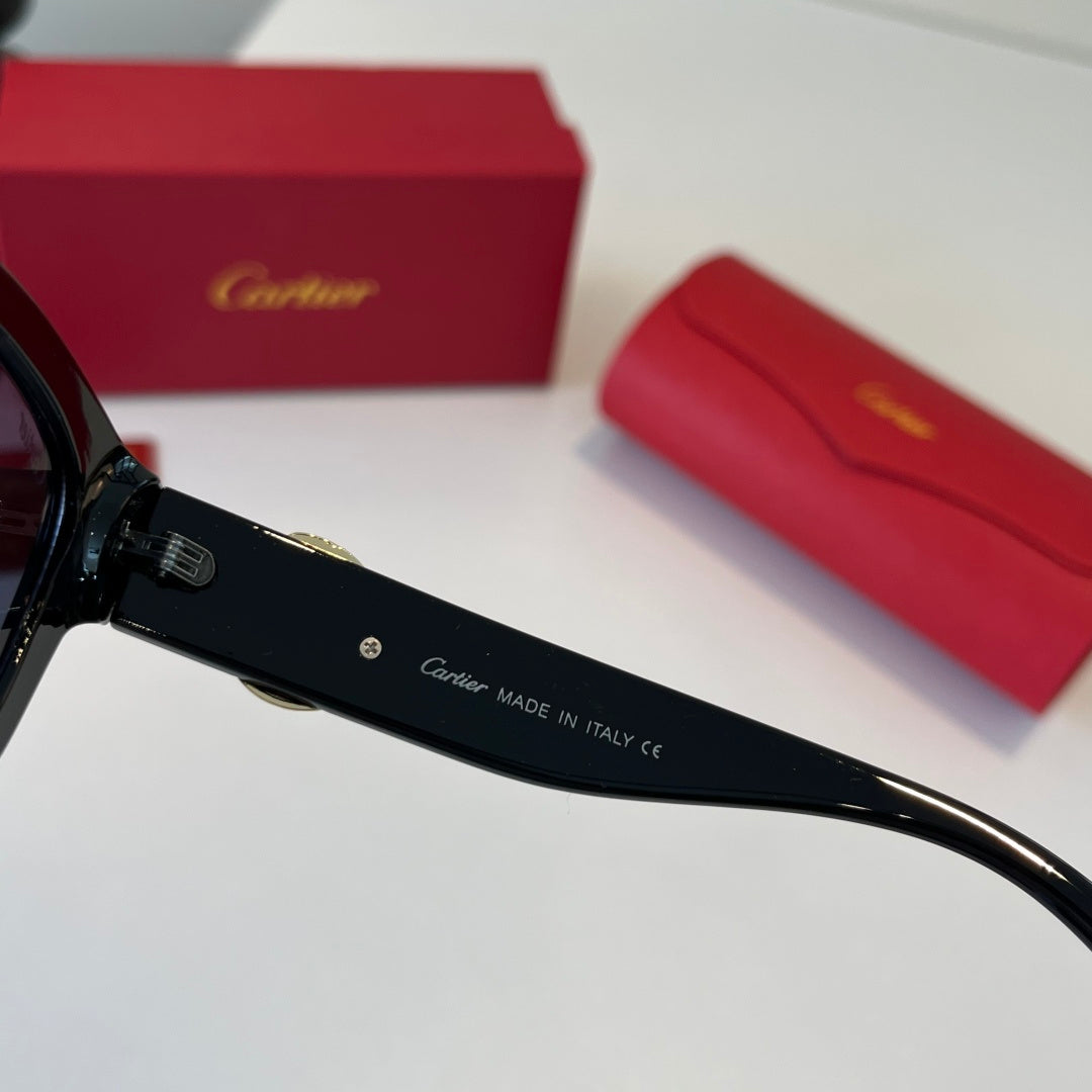 Cartier Fashion Black Lens Sunglasses for Men & Women - 465766 - detail image 10