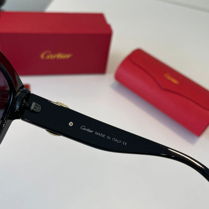 Cartier Fashion Black Lens Sunglasses for Men & Women - 415865 - detail image 10