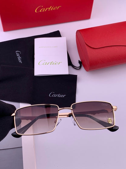 Cartier K51758 Fashion Black Lens Sunglasses for Men & Women - 358496