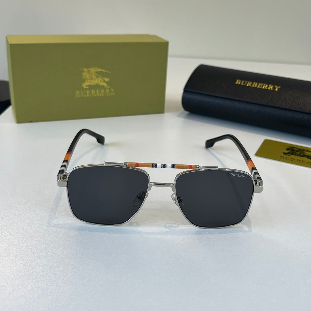 Burberry Fashion Silver Lens Sunglasses for Men & Women - 358605 - detail image 2