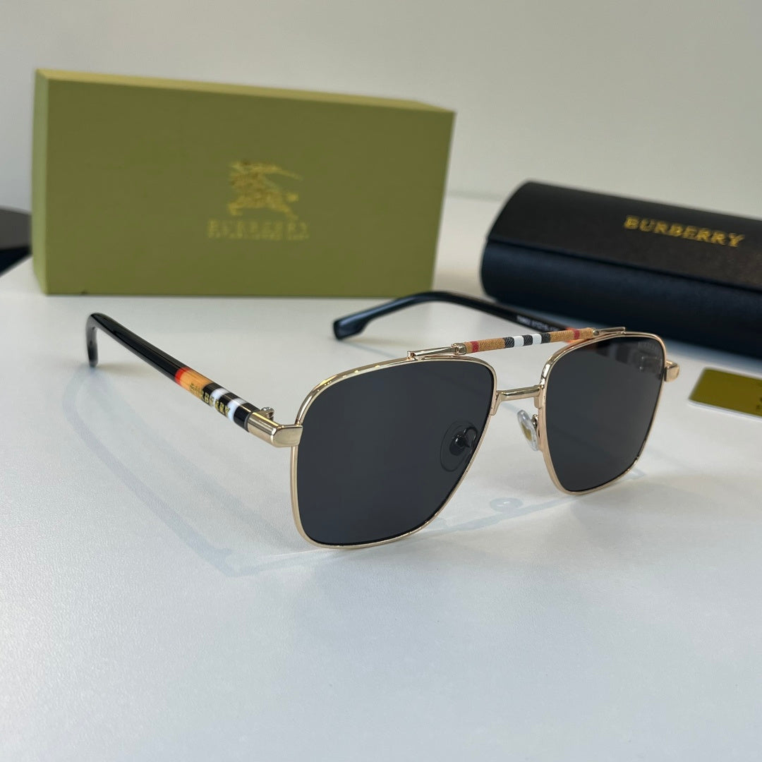 Burberry Fashion Silver Lens Sunglasses for Men & Women - 465926