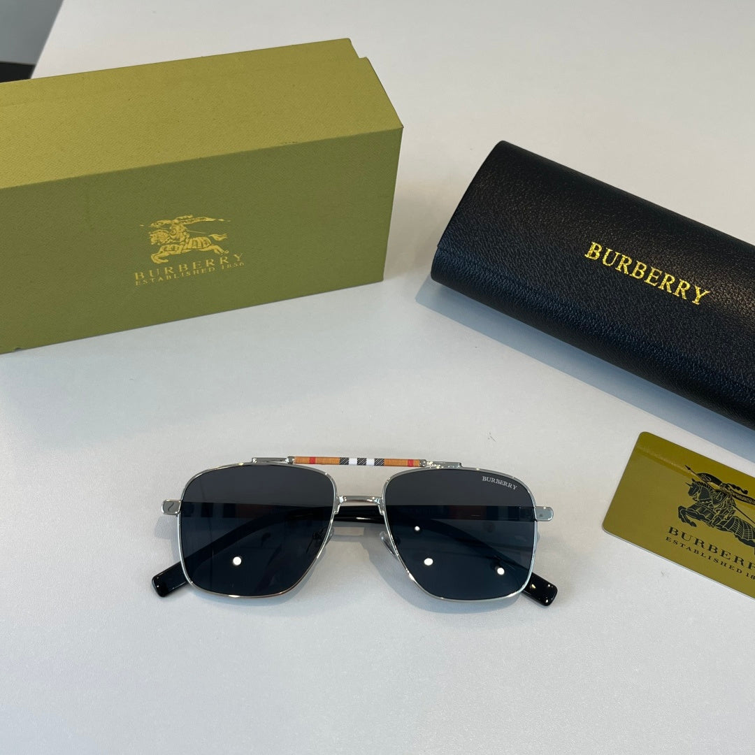 Burberry Fashion Silver Lens Sunglasses for Men & Women - 358605 - detail image 4