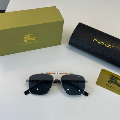 Burberry Fashion Silver Lens Sunglasses for Men & Women - 358605 - detail image 4