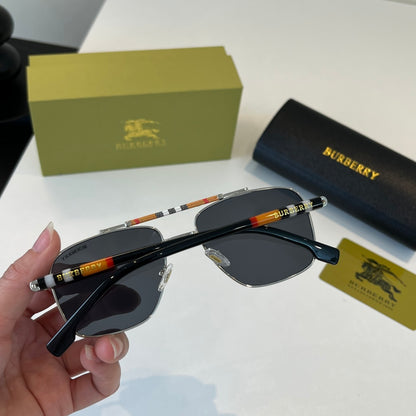 Burberry Fashion Silver Lens Sunglasses for Men & Women - 358605 - detail image 8