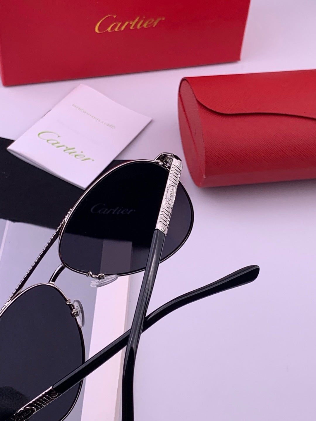 Cartier CK1080 Polarized Fashion Gold Lens Sunglasses for Men & Women - 372190 - detail image 6