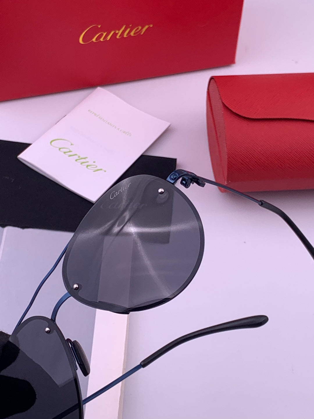 Cartier CK880663 Polarized Fashion Orange Lens Sunglasses for Men & W - 382751 - detail image 5