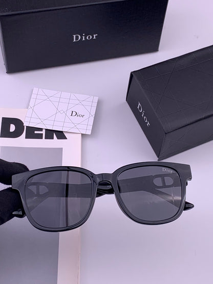Balenciaga BL1992 Polarized Metal Fashion Black Lens Sunglasses