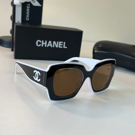 Chanel Fashion Black Lens Sunglasses for Men & Women - 493558