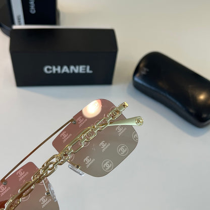 Chanel Square Silver Lens Sunglasses for Men & Women - 493561 - detail image 6