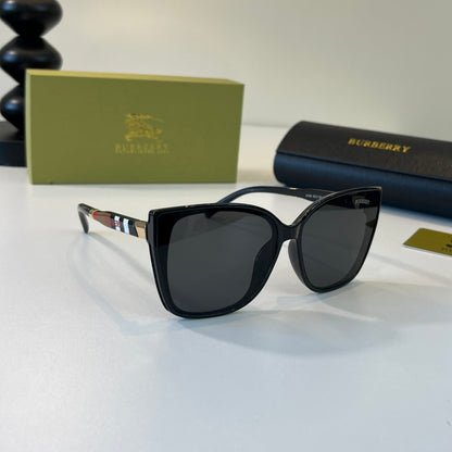 Burberry Folding Fashion Black Lens Sunglasses for Men & Women - 432490