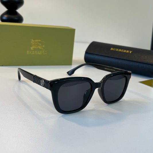 Burberry Folding Fashion Black Lens Sunglasses for Men & Women - 487434