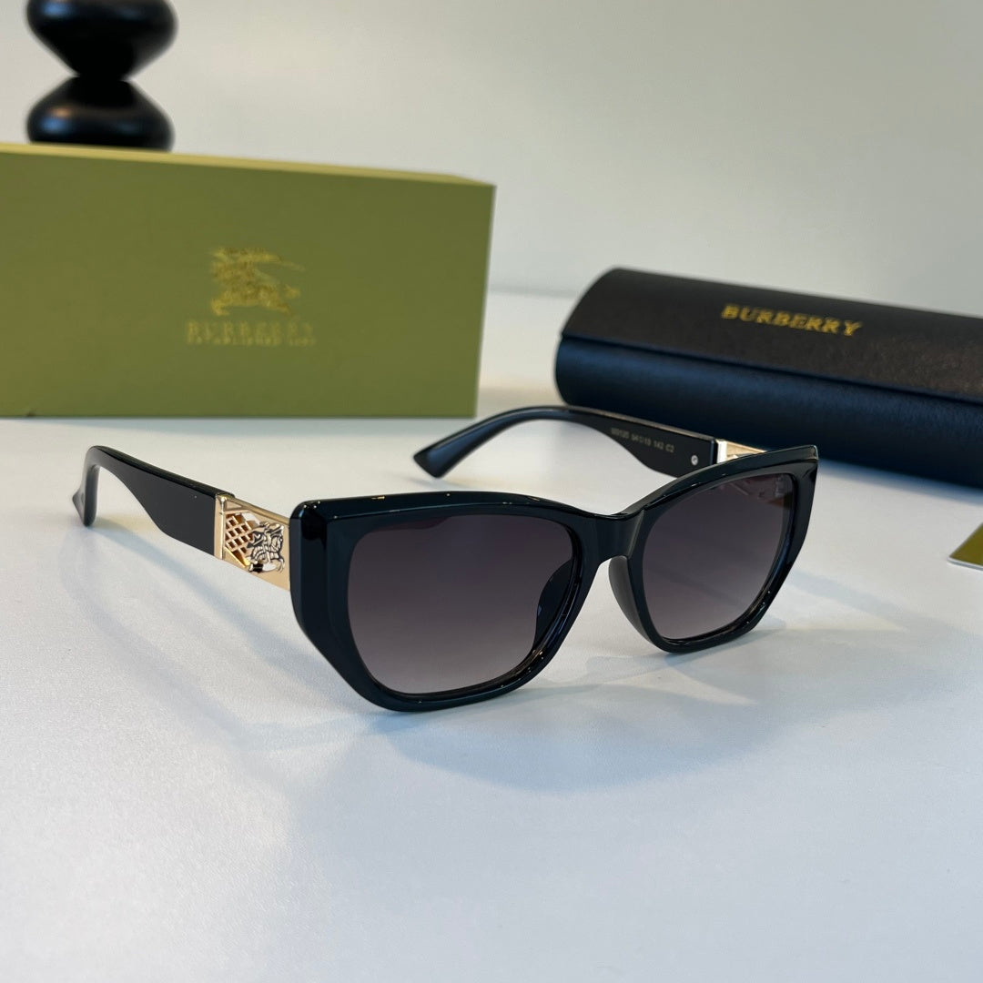 Burberry Folding Fashion Black Lens Sunglasses for Men & Women - 399075