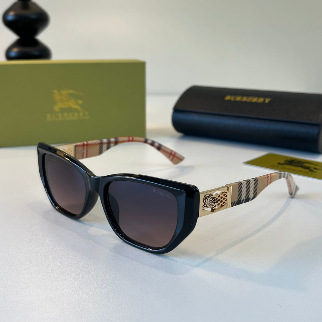 Burberry Folding Fashion Black Lens Sunglasses for Men & Women - 432498 - detail image 3