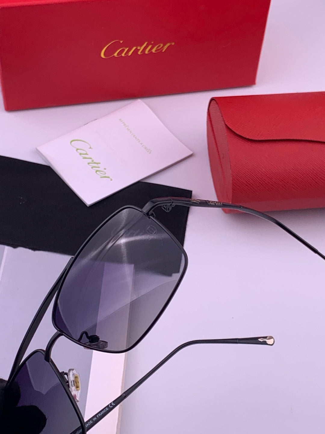 Cartier CK8100 Polarized Fashion Gold Lens Sunglasses for Men & Women - 416008 - detail image 3