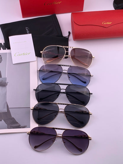 Cartier K41758 Fashion Black Lens Sunglasses for Men & Women - 432218 - detail image 8