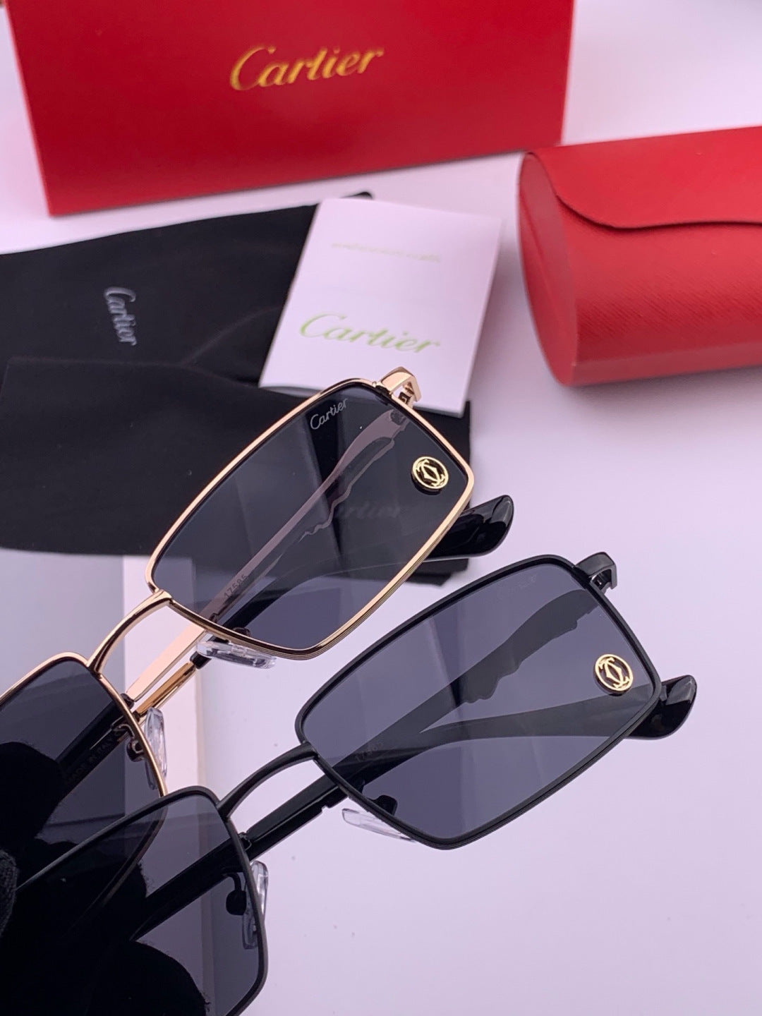 Cartier K51758 Fashion Black Lens Sunglasses for Men & Women - 432211 - detail image 5