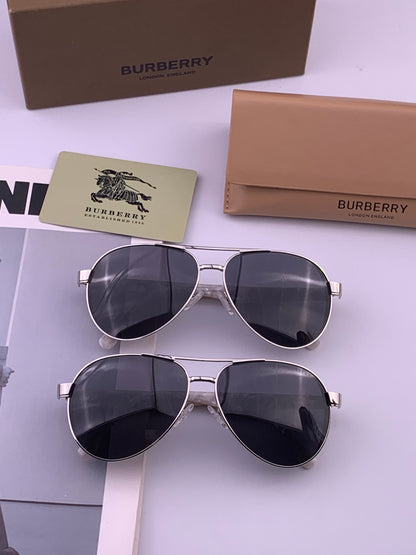 Burberry B880667 Aviator Gold Lens Sunglasses for Men - 432476 - detail image 6