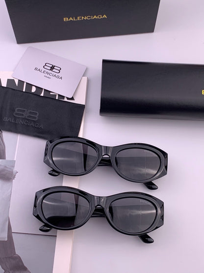Balenciaga BL2992 Polarized Metal Fashion Black Lens Sunglasses - 432552 - detail image 7
